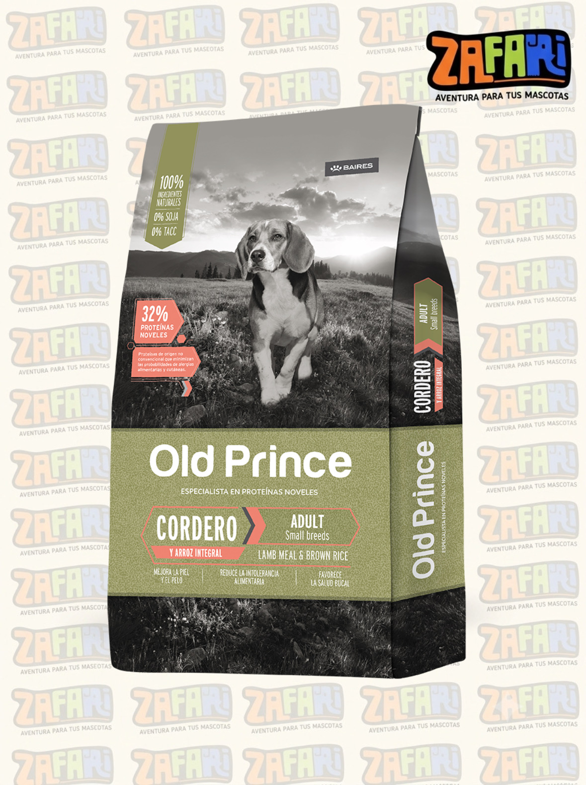 Old Prince Perro Adulto Razas Pequeñas Cordero y Arroz