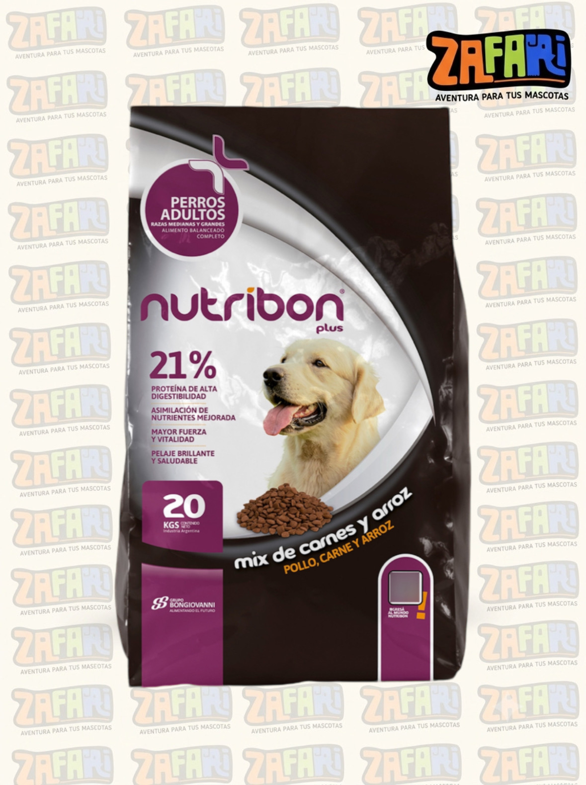 Nutribon Plus 21% Perro adulto