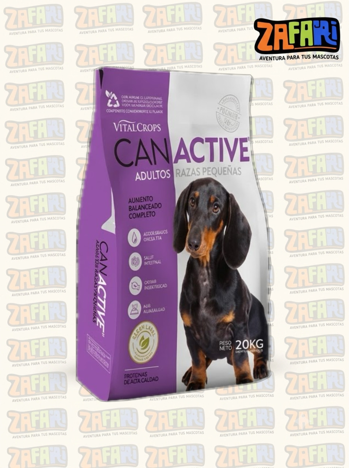 Can Active Perro mordida pequeña