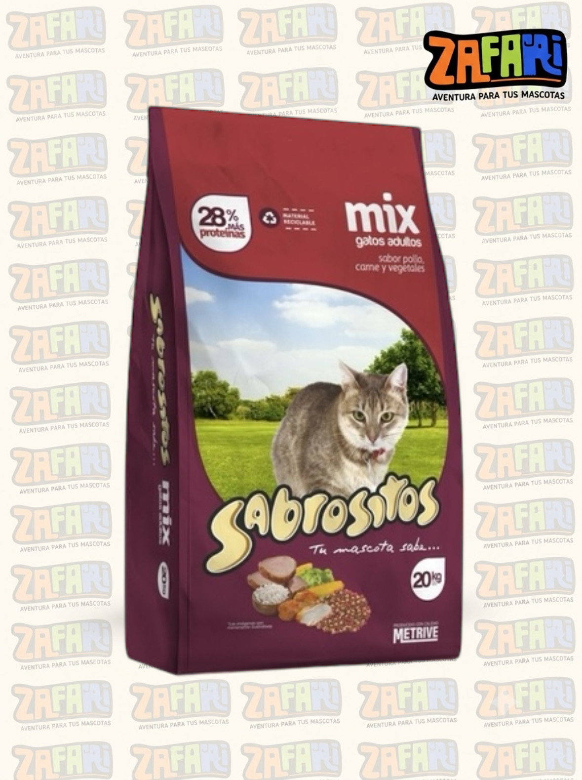 Sabrositos Gato adulto Mix