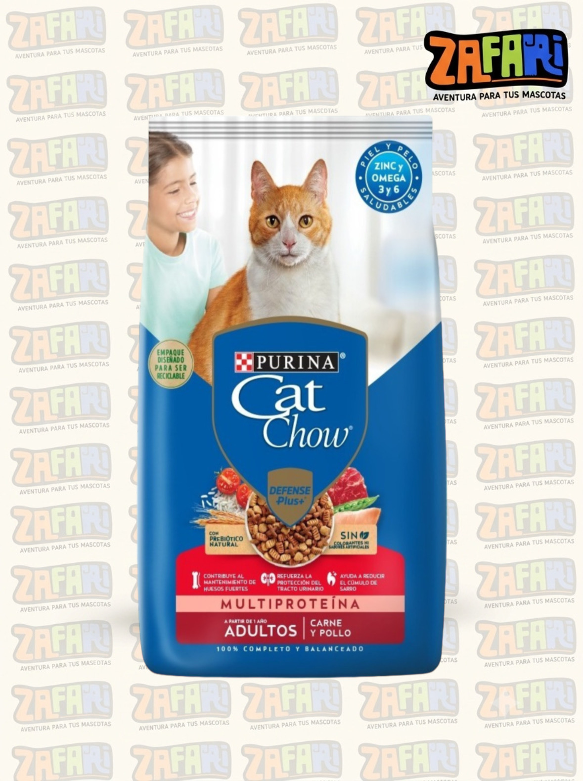 Cat chow Gato adulto pescado/carne
