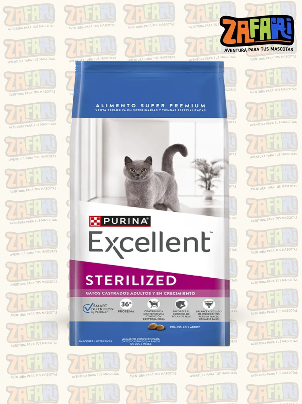 Excellent Sterilized: Alimento para gatos esterilizados