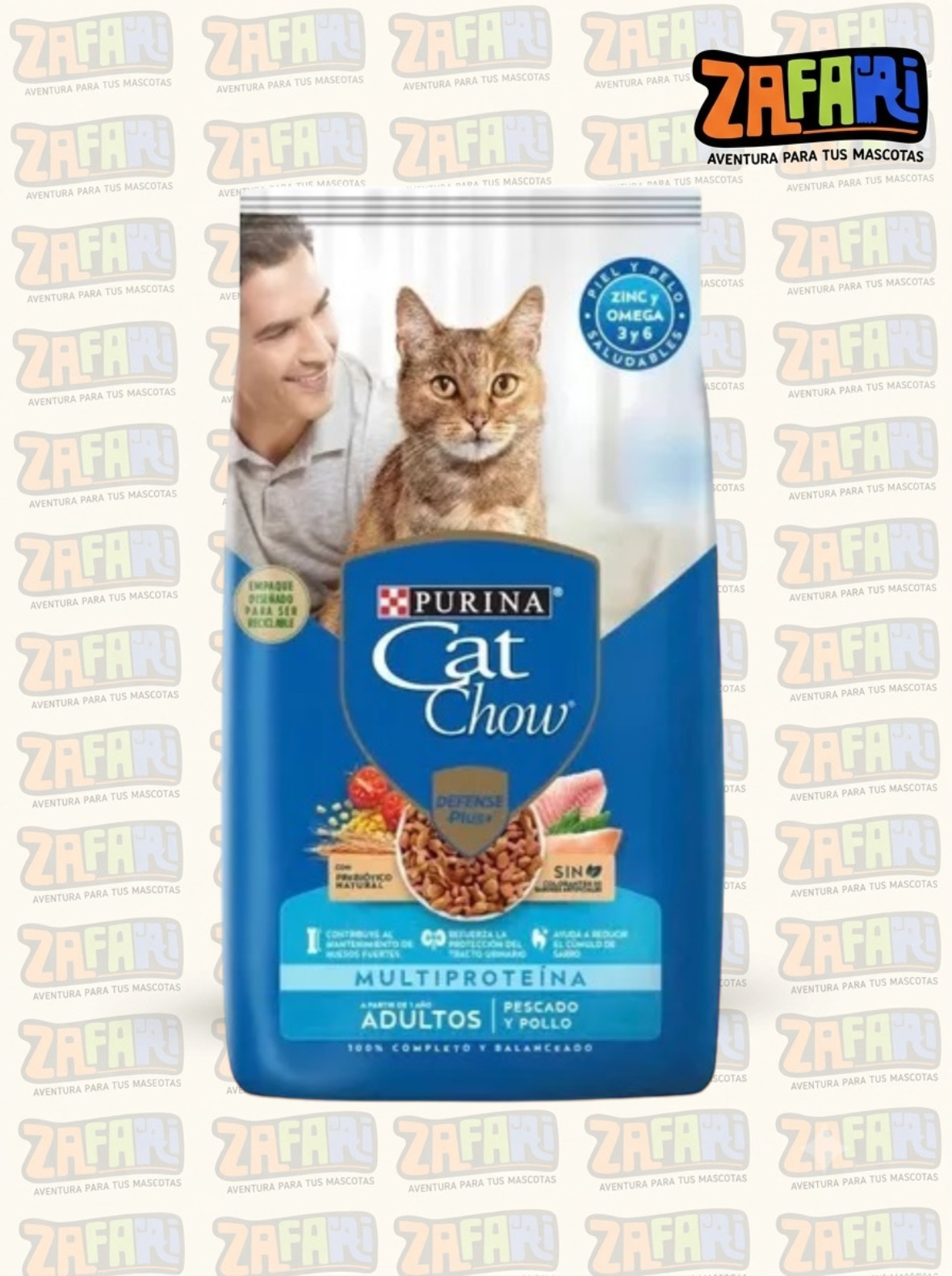 Cat chow Gato adulto pescado/carne