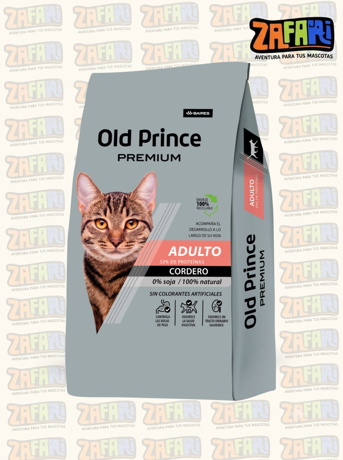 Old Prince Premium Gatos Adultos Cordero