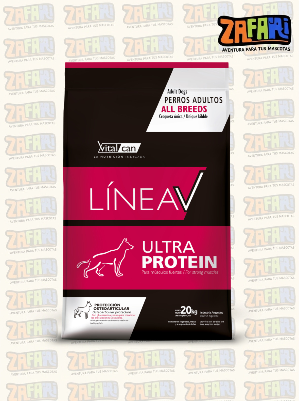 Vital Can Perro Adulto Linea V ultra protein